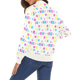 Color Monogram Women's Casual Jacket
